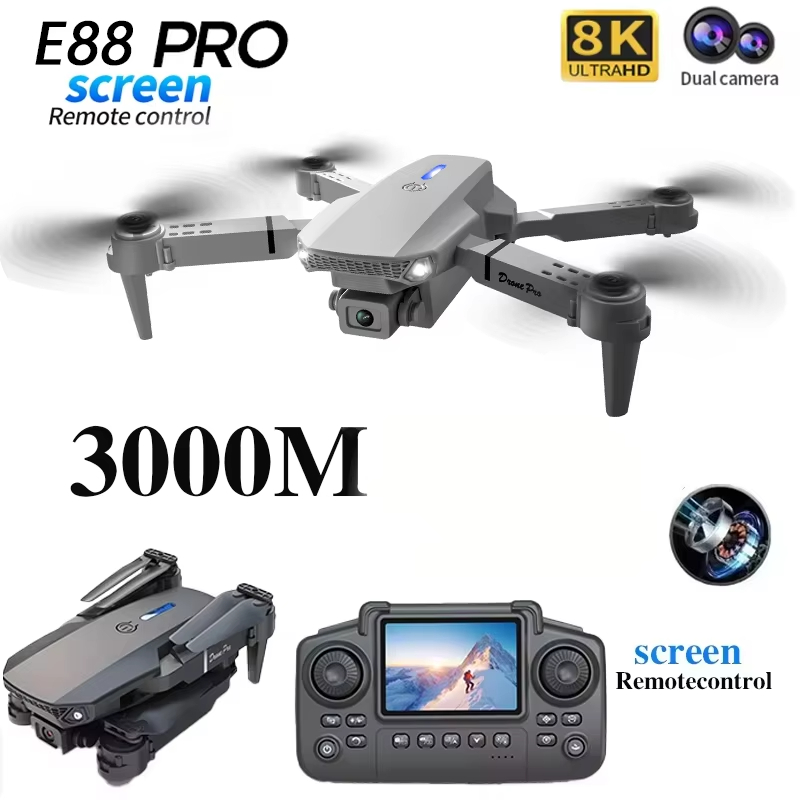Новый дрон E88 2026 года с 8K  – обзор и цена Jjrc Drone X12