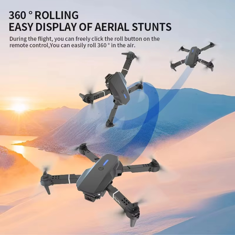 Новый дрон E88 2026 года с 8K  – обзор и цена Jjrc Drone X12