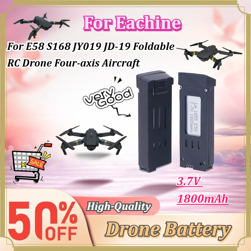 Аккумулятор 3.7V 1800mAh для с – обзор и цена Eachine Drone E58
